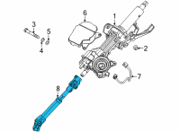 OEM Hyundai Tucson JOINT ASSY-STRG Diagram - 56400-N9000