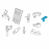 OEM Ram Sensor-Crankshaft Position Diagram - 5149230AA