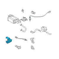 OEM 2012 Lexus RX350 Valve, Vacuum Switching, NO.1 Diagram - 25860-31070