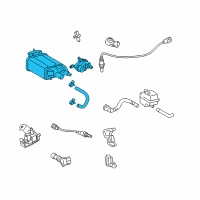 OEM Toyota Solara Vapor Canister Diagram - 77740-07020