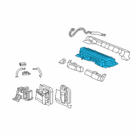 OEM 2009 Chrysler Aspen Battery-Hybrid Diagram - 5079167AC