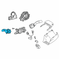 OEM 2021 Toyota Camry Headlamp Switch Diagram - 84329-06010