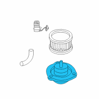 OEM Buick Century Blower Motor Diagram - 52487088