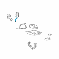 OEM 2005 Kia Optima Oxygen Sensor Assembly Diagram - 3921038015