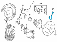 OEM 2021 Lexus IS300 Hose, Flexible Diagram - 90947-02J66