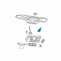 OEM 2012 Dodge Grand Caravan Lamp-Auxiliary Diagram - 5028825AA