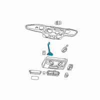 OEM Dodge Grand Caravan Lamp-Reading Led Diagram - 1DT52DW1AC