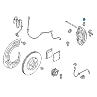 OEM 2020 Toyota GR Supra Cap Diagram - 31478-WAA01