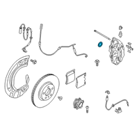 OEM 2021 Toyota GR Supra Caliper Seal Kit Diagram - 47741-WAA01