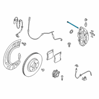 OEM 2020 Toyota GR Supra Guide Pin Diagram - 47735-WAA01