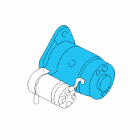 OEM 2000 Nissan Frontier Motor Assembly-Starter REMAN Diagram - 2330M-4S103RW