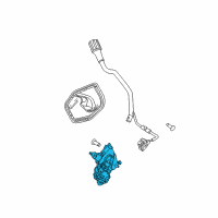 OEM 2018 Ford Special Service Police Sedan Shift Bowl Diagram - DG1Z-7210-F