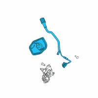 OEM 2019 Ford Police Interceptor Utility Lever Diagram - DG1Z-7210-B