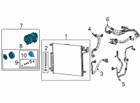 OEM 2021 Jeep Grand Cherokee L AIR CONDITIONING Diagram - 68459835AB