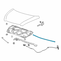 OEM 2016 Chevrolet Spark EV Rear Weatherstrip Diagram - 95270140