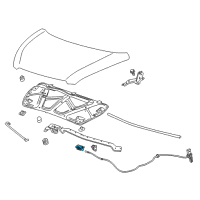 OEM Chevrolet Spark Latch Diagram - 94534171