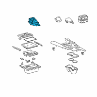 OEM Toyota Camry Seat Heat Switch Diagram - 84752-06030