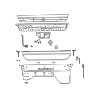 OEM Ram Cylinder-Ram Box Lock Assembly Diagram - 68402267AB