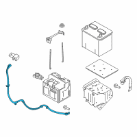 OEM Cable Assy-Battery Earth Diagram - 24080-EZ40A