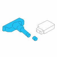 OEM 2008 Hyundai Accent Tpms Valve Diagram - 52933-2F000