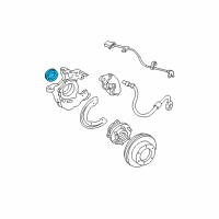 OEM 1996 Chevrolet K2500 Seal, Front Wheel Inner Bearing Diagram - 15521904