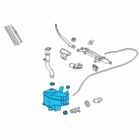 OEM Lexus LS460 Jar, Washer, A Diagram - 85315-50230