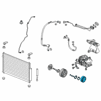 OEM Acura RLX Stator Set Diagram - 38924-RJA-A01