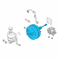 OEM 2016 Ford Expedition Booster Assembly Diagram - DL3Z-2005-E