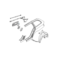 OEM 1997 BMW 750iL Cap Diagram - 51-17-1-928-699