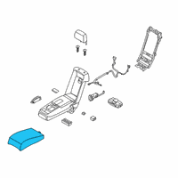 OEM 2020 Kia K900 Seat Cushion Pad Diagram - 891A0J6DB0RJ1