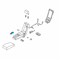 OEM Kia K900 Power Seat Switch Diagram - 89970J6600