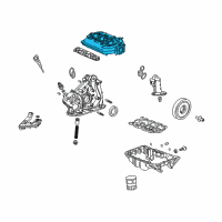 OEM 2017 Honda Accord Mnfld Complete, In Diagram - 17160-5G0-A00