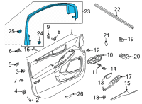 OEM 2022 Ford Escape DECAL Diagram - LJ6Z-7800014-AA