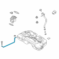 OEM 2019 BMW X1 Tension Strap Left Diagram - 16-11-7-318-624