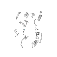 OEM 2010 Ford F-250 Super Duty EGR Temperature Sensor Diagram - 8C3Z-9J460-F