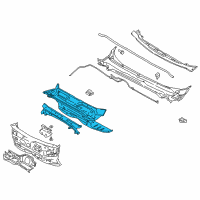 OEM Ford Dash Panel Diagram - FG9Z-5401610-A