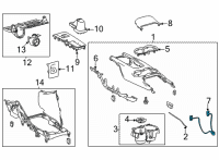 OEM Toyota Venza Interior Lamp Diagram - 81081-48030