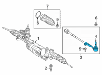 OEM BMW M340i BALL JOINT, RIGHT Diagram - 32-10-6-887-402