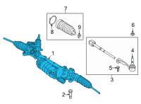 OEM 2021 BMW M440i STEERING GEAR, ELECTRIC Diagram - 32-10-5-A47-7B9