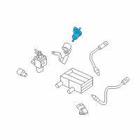 OEM 2012 Hyundai Sonata Purge Control Valve Diagram - 28910-3E100