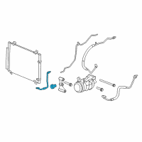 OEM Cadillac SRX Outlet Tube Diagram - 15932848