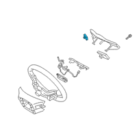 OEM Kia Switch Assembly-Paddle S Diagram - 96770M6000