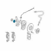 OEM 2012 Hyundai Elantra Front Wheel Bearing (42X78X40) Diagram - 51720-2H000