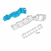 OEM Infiniti M45 Cover-Exhaust Manifold Diagram - 16590-EH20A