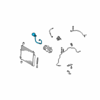 OEM 2013 Toyota Matrix Discharge Hose Diagram - 88703-02470