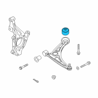 OEM Kia Optima Bush-Front Lower Arm(G) Diagram - 54584E6100