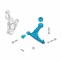 OEM 2018 Hyundai Sonata Arm Complete-Front Lower, RH Diagram - 54501-E6100