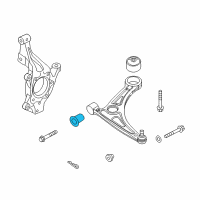 OEM 2018 Kia Optima Bush-Front Lower Arm"A" Diagram - 54551E6100