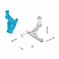 OEM 2020 Kia Optima KNUCKLE-Front Axle, L Diagram - 51710E6101