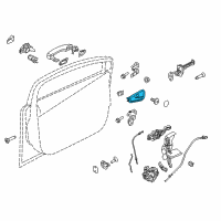 OEM 2013 Ford Focus Handle, Inside Diagram - CV6Z-5422601-CA